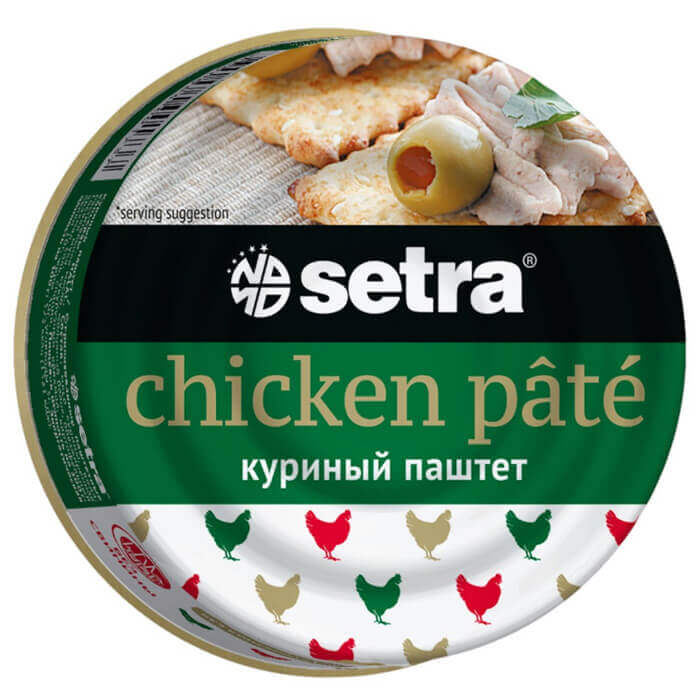Паштет Setra 100гр ж/б куриный