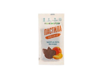 Пастила абрикос 50гр ПолезноТека