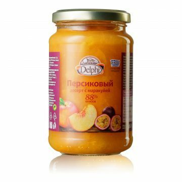 Десерт персиковый Delphi с маракуйей 88%