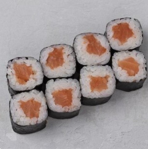 Мини с лососем