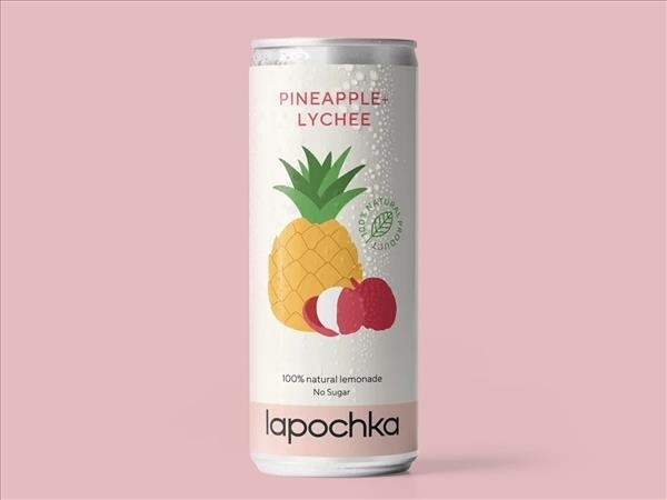 Лимонад Lapochka 0,33л Ананас+личи