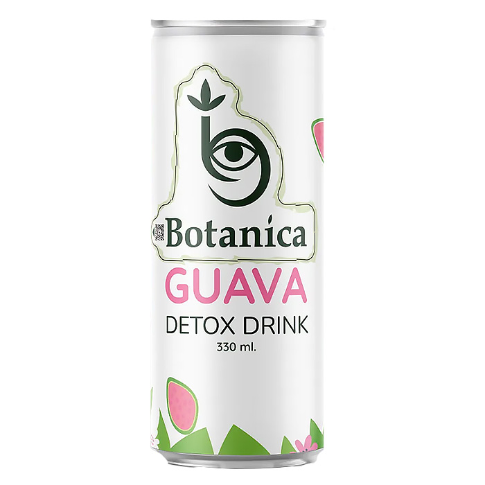 Botanica сл/газированный 330мл ж/б гуава