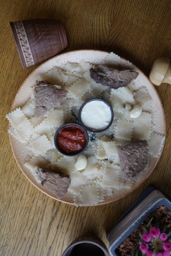 Кумыкский хинкал с говядиной