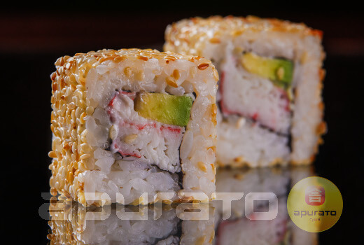 Калифорния с кунжутом