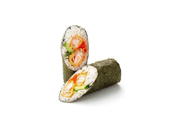 Big roll с креветкой