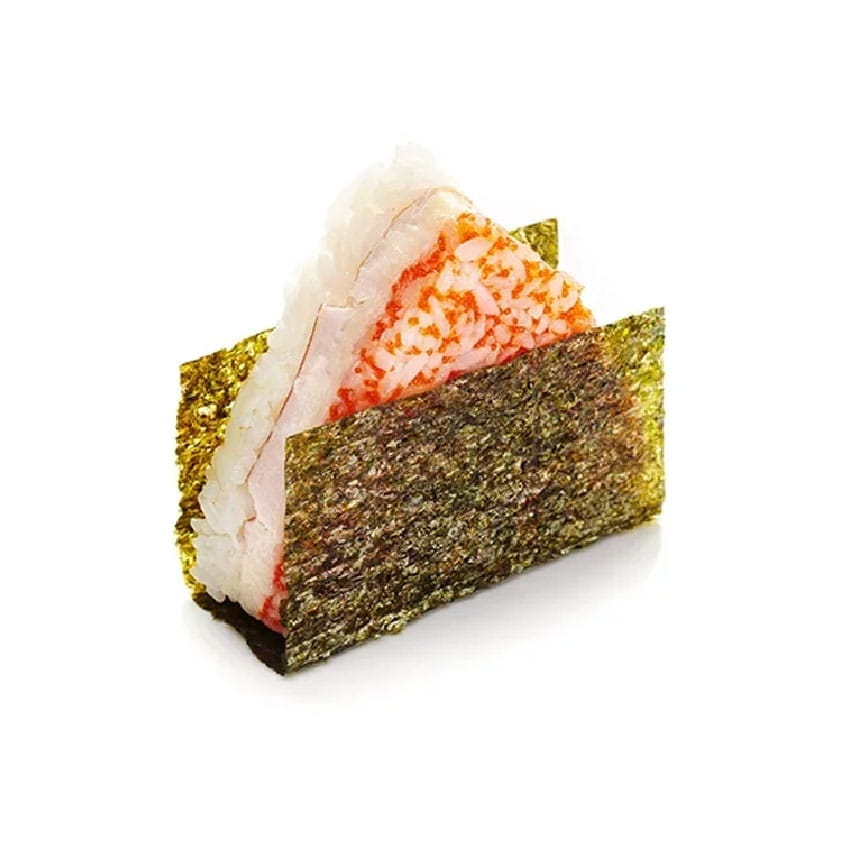 Онигири с курицей терияки