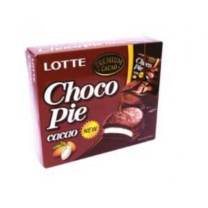 Пирожное lotte confecti. Choco pie cacao 