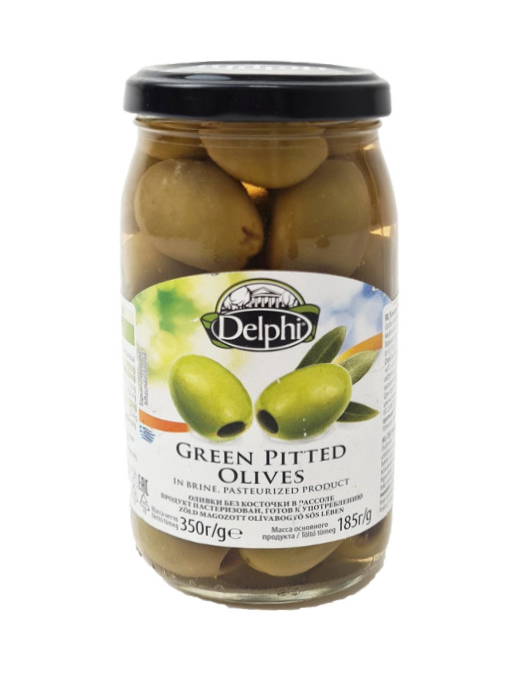 Оливки Delphi б/к 350гр ст/б