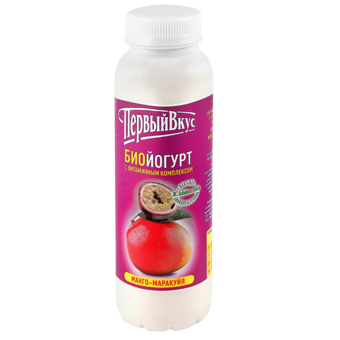 БиоЙогурт Первый вкус 270г манго/марак.