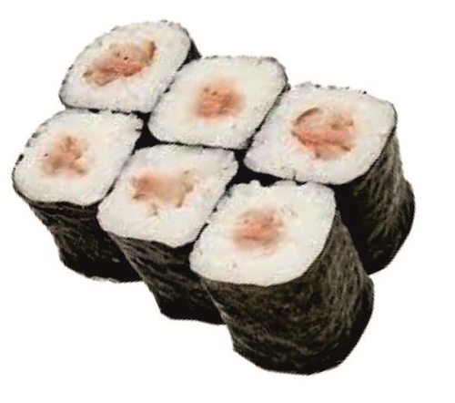 Мини ролл с окунем