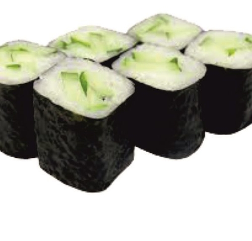 Мини ролл с огурцом