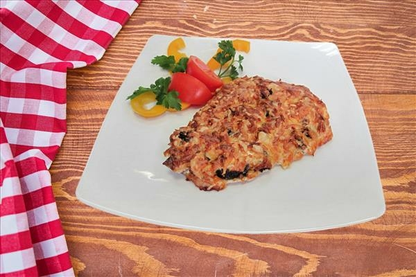 Филе курицы с сыром и грибами