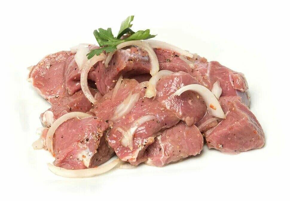 Маринованное мясо свиной шеи