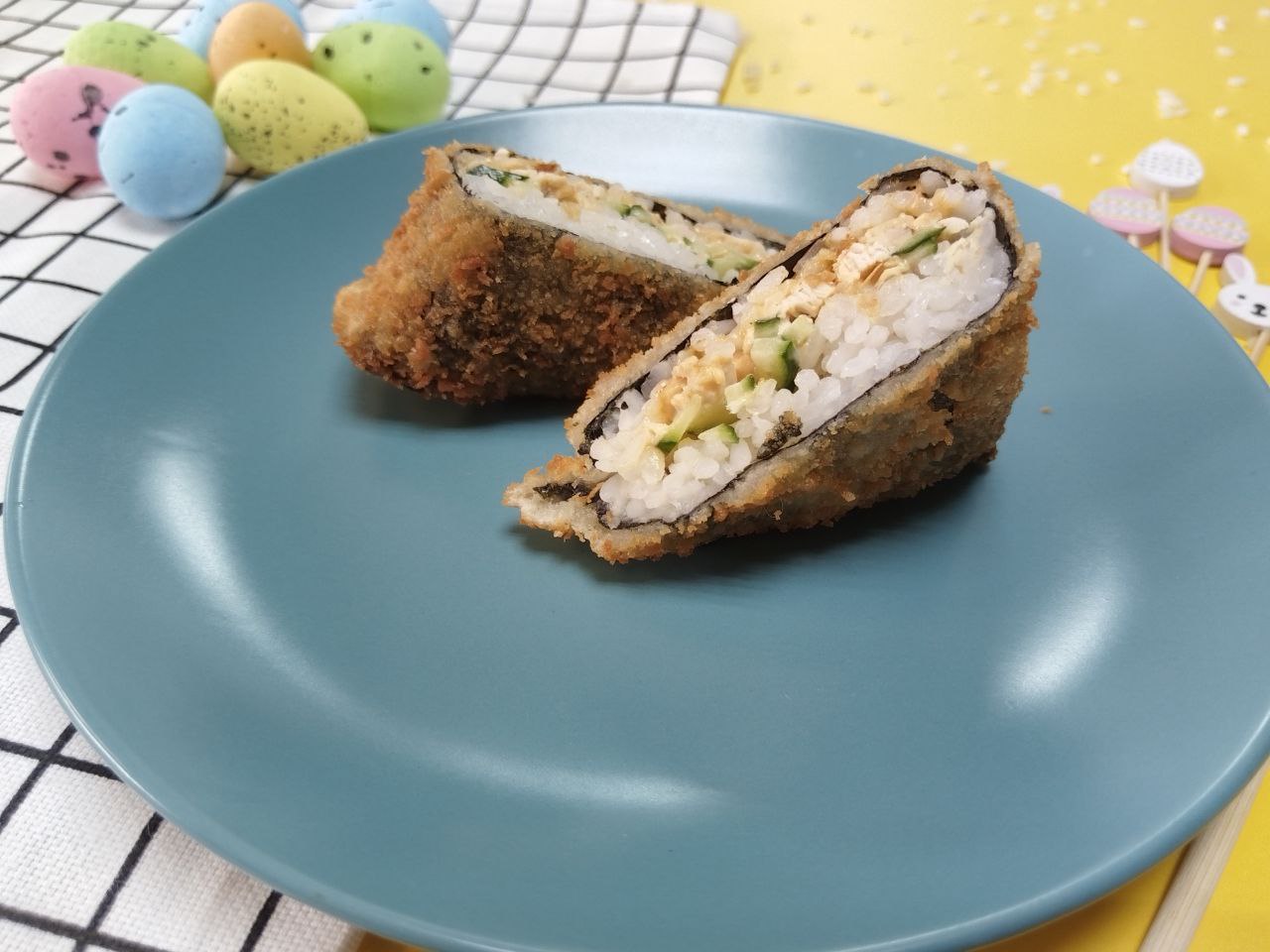 Онигири с курицей ГОРЯЧИЙ