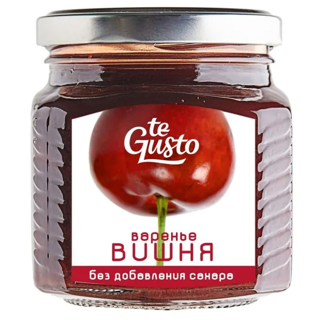 Варенье Te Gusto 300г вишня с яблочным с