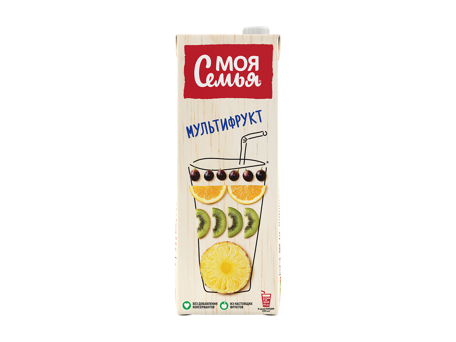 Сок Мультифрукт 0,95л