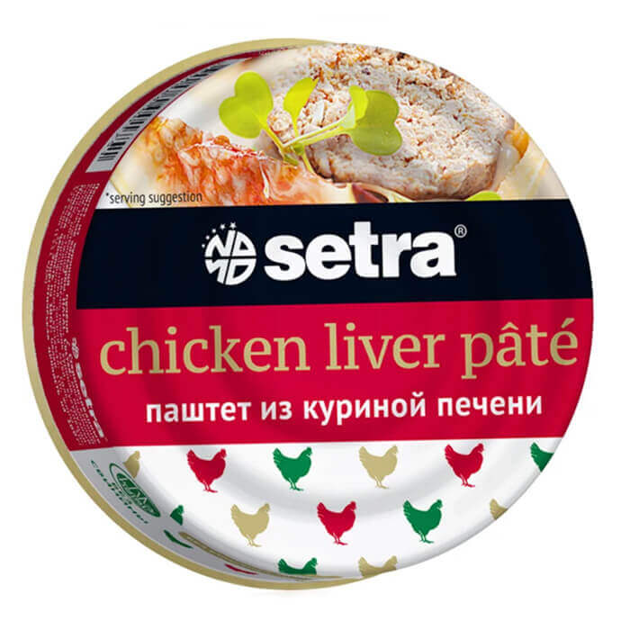 Паштет Setra из куриной печени