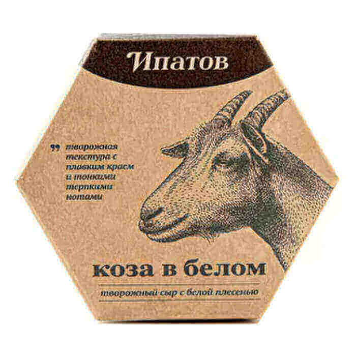 Сыр Коза в белом творожный