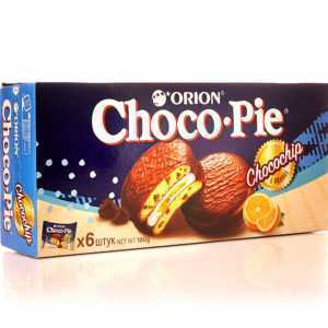 Пирожные choco pie со вкус апельсина