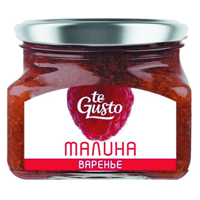Варенье Te Gusto 430г из малина ст/б