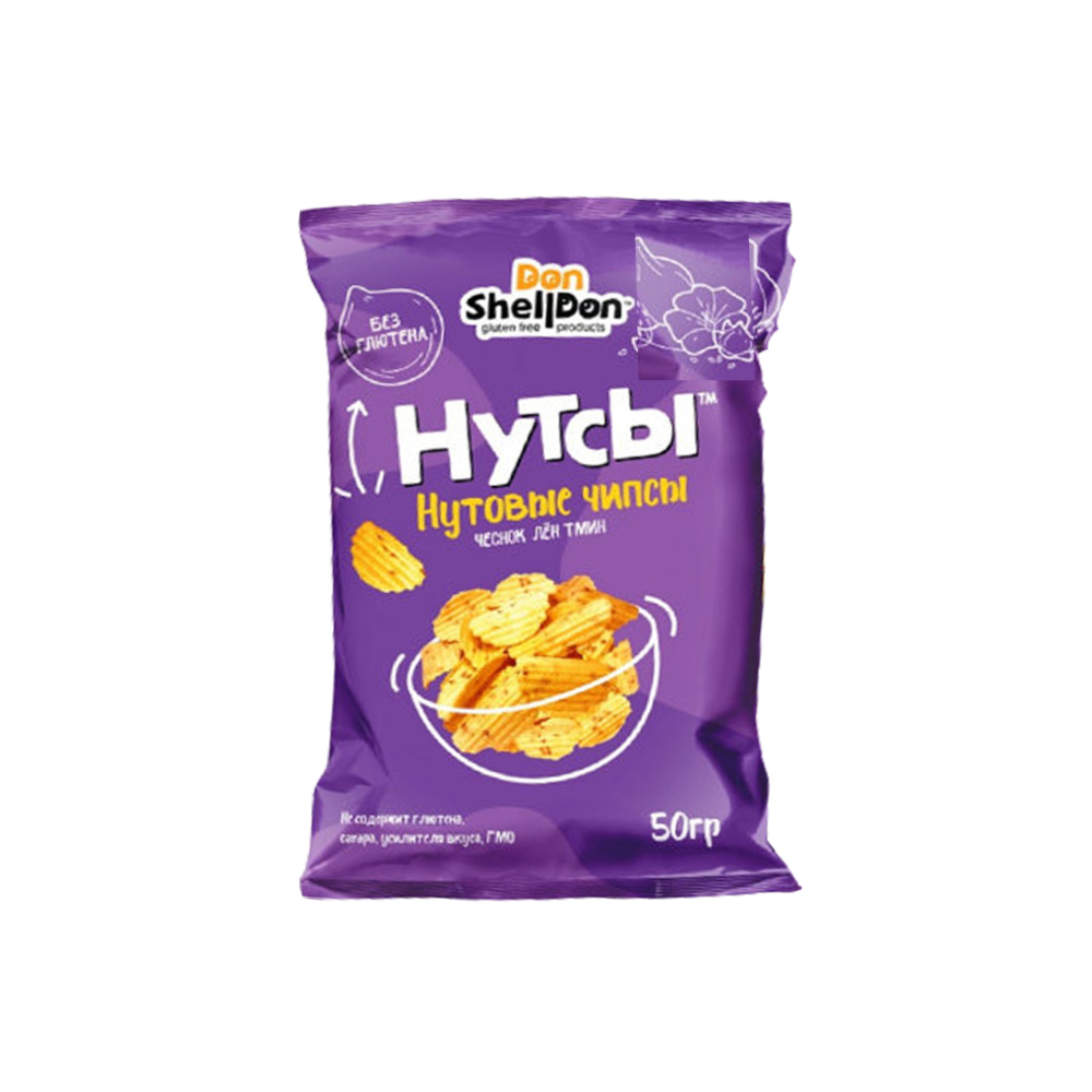 Нутсы Don Shelldon 50гр чеснок/лён/тмин