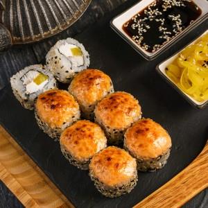 Запеченный с угрем и такуаном