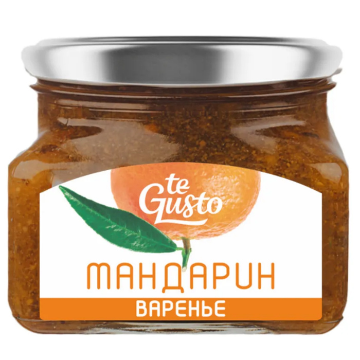 Варенье Te Gusto 430г из мандаринов ст/б