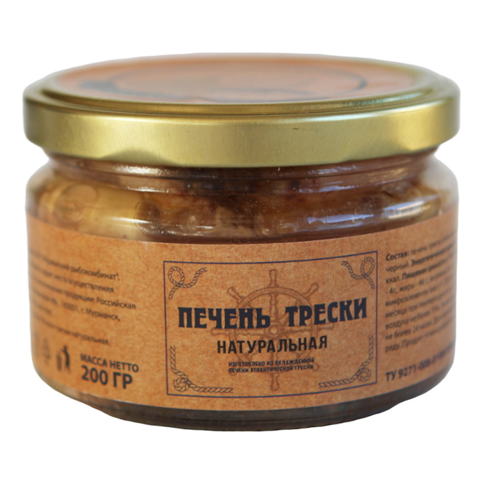 Печень трески Мурманский рыбокомбинат