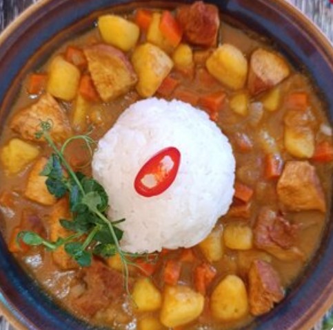 Карри с курицей