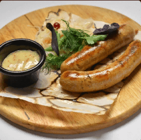 Колбаски собс. приг. из куриного бедра