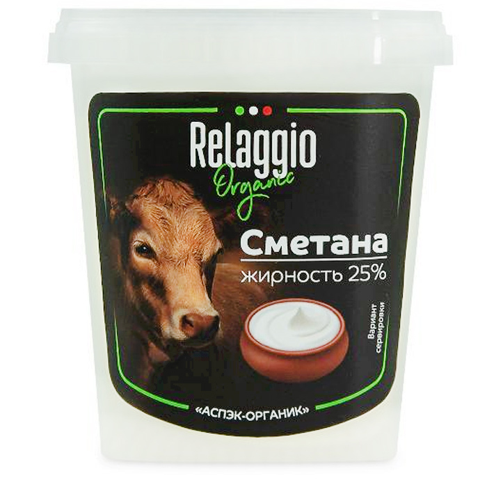 Сметана Relaggio 300г 25% п/ст