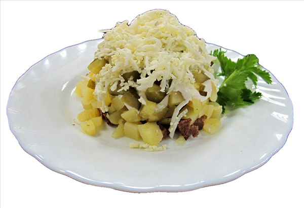 Мясной салат