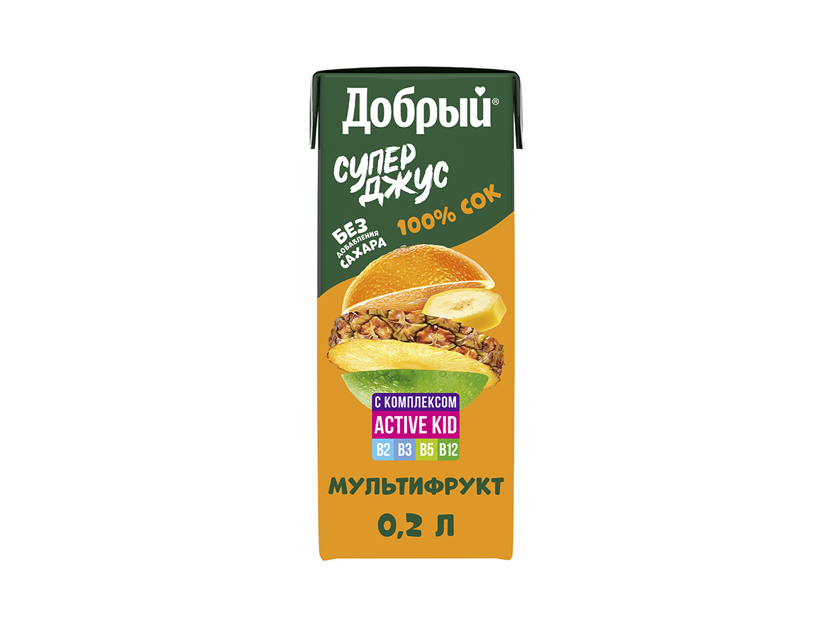 сок Мультифрукт 0,2л
